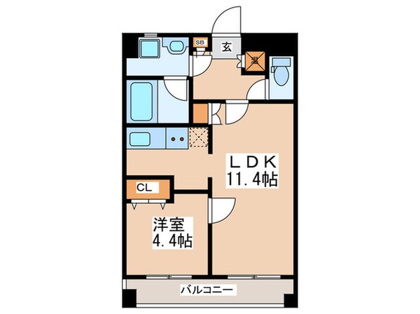 プレステージア相模大野の物件間取画像